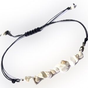 Natural White Turquoise Stone Bracelet Chakra Gems Chip